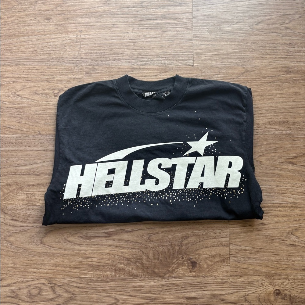 Hellstar Black Rhinestone tee - Picture 3 of 4